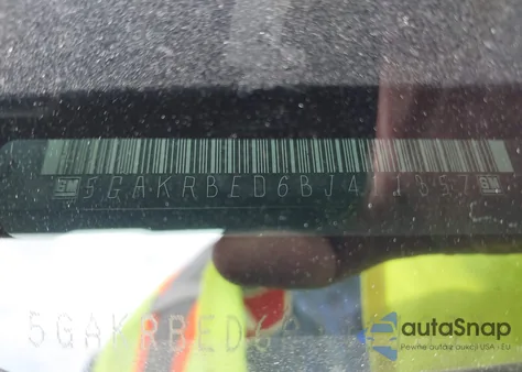 2011 Buick Enclave 1Xl z USA, uszkodzony, nr VIN 5GAKRBED6BJ411357